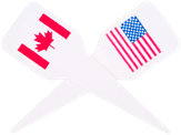 Plastic Canadian and Americ